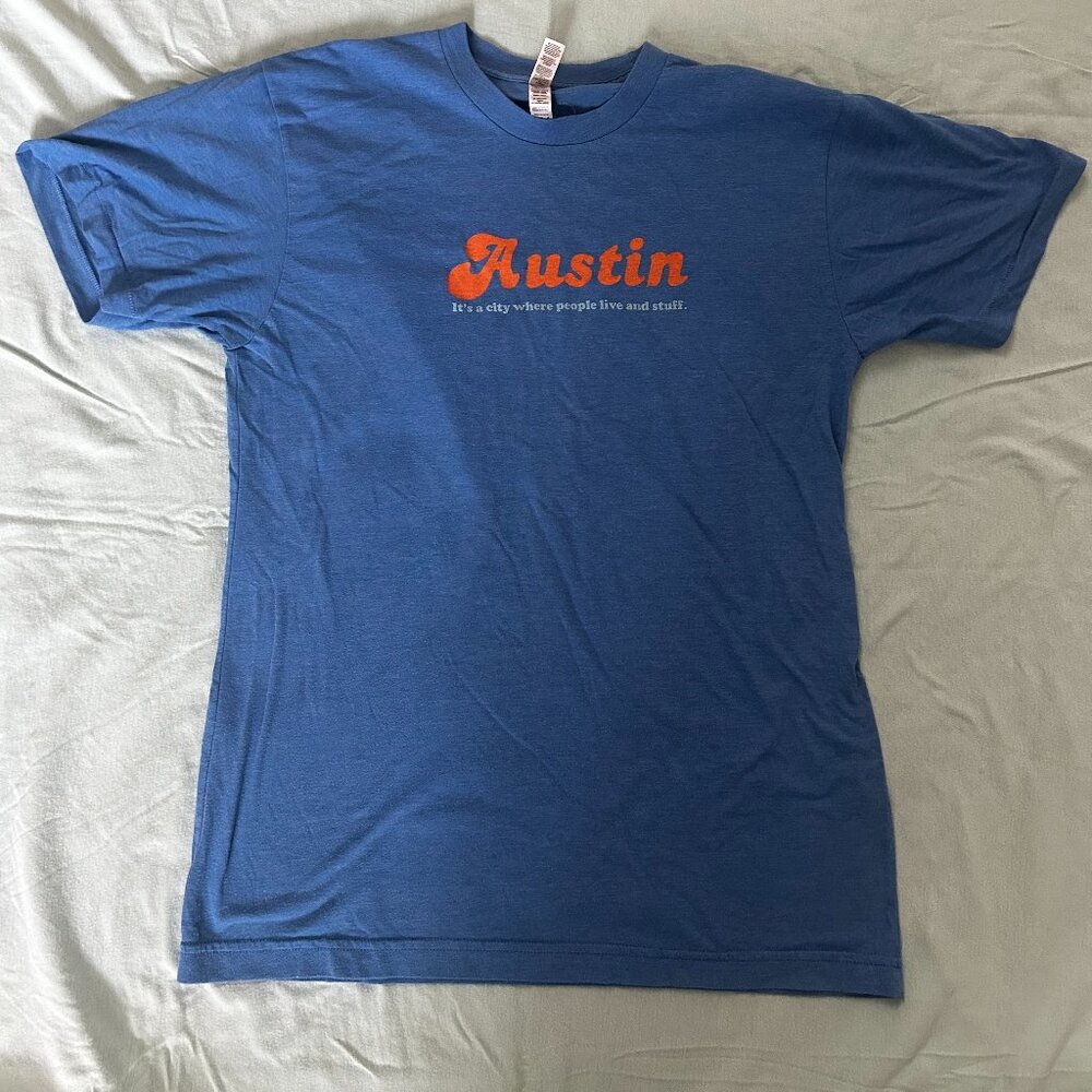 American Apparel Austin Graphic Tee | Unisex Size M